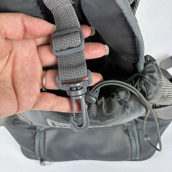 Outward Hound Pet Carrier Backpack Dog Travel Drawstring Closure 40030 Gray - Picture 10 of 13